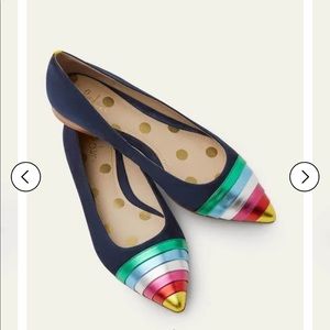 ISO Boden Louise Flats in Navy, size 8 or 8.5